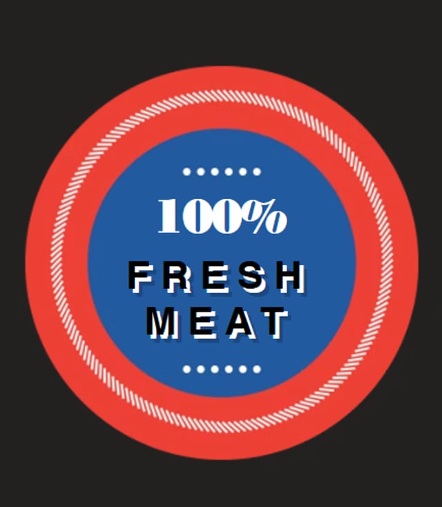100% Fresh Meat